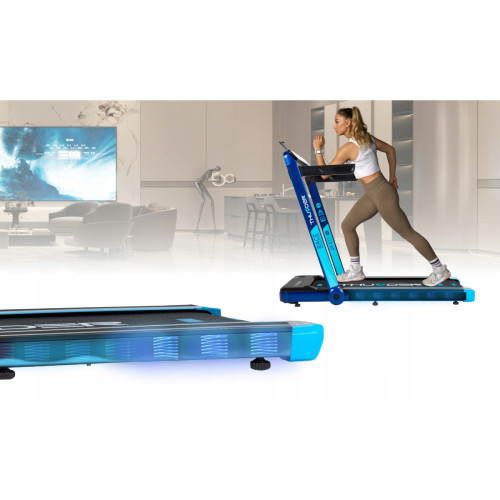 Беговая дорожка  Thunder Race Blue - фото №9